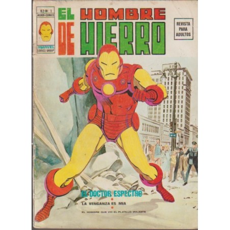 EL HOMBRE DE HIERRO Nº 1 ED.VERTICE VOL.2 : EL DOCTOR ESPECTRO ...