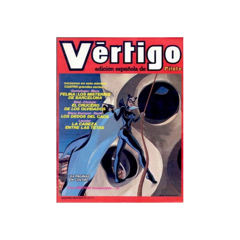 REVISTA VERTIGO Nº 9 DE 12 , ED.ESPAÑOLA DE PILOTE