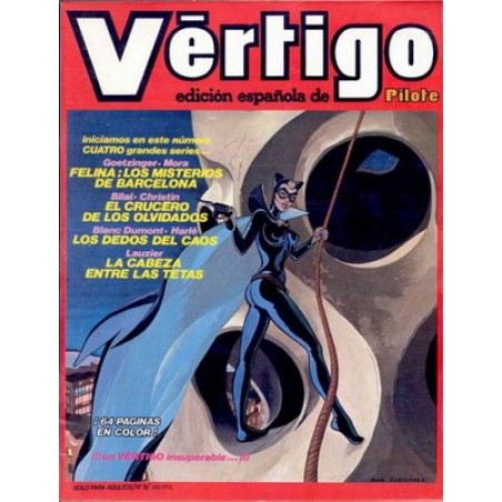 REVISTA VERTIGO Nº 9 DE 12 , ED.ESPAÑOLA DE PILOTE