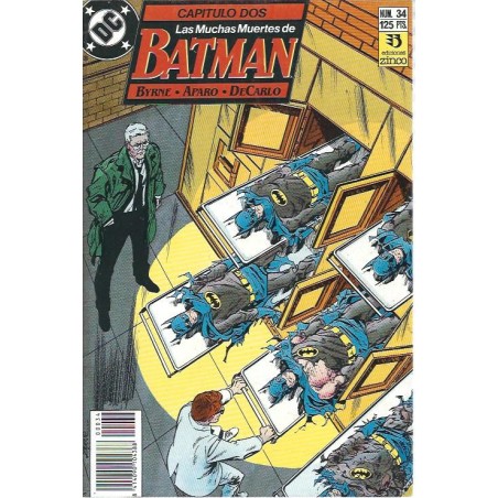 BATMAN VOL.2 Nº 34 ED.ZINCO LAS MUCHAS MUERTES DE BATMAN Nº 2 DE 3