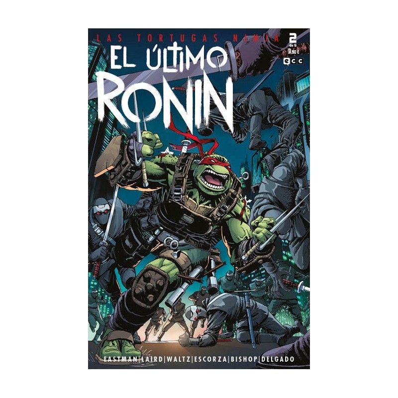 LAS TORTUGAS NINJA EL ULTIMO RONIN Nº 1 A 4