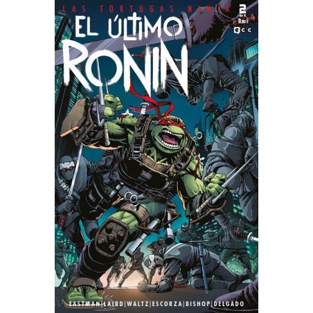 LAS TORTUGAS NINJA EL ULTIMO RONIN Nº 1 A 4