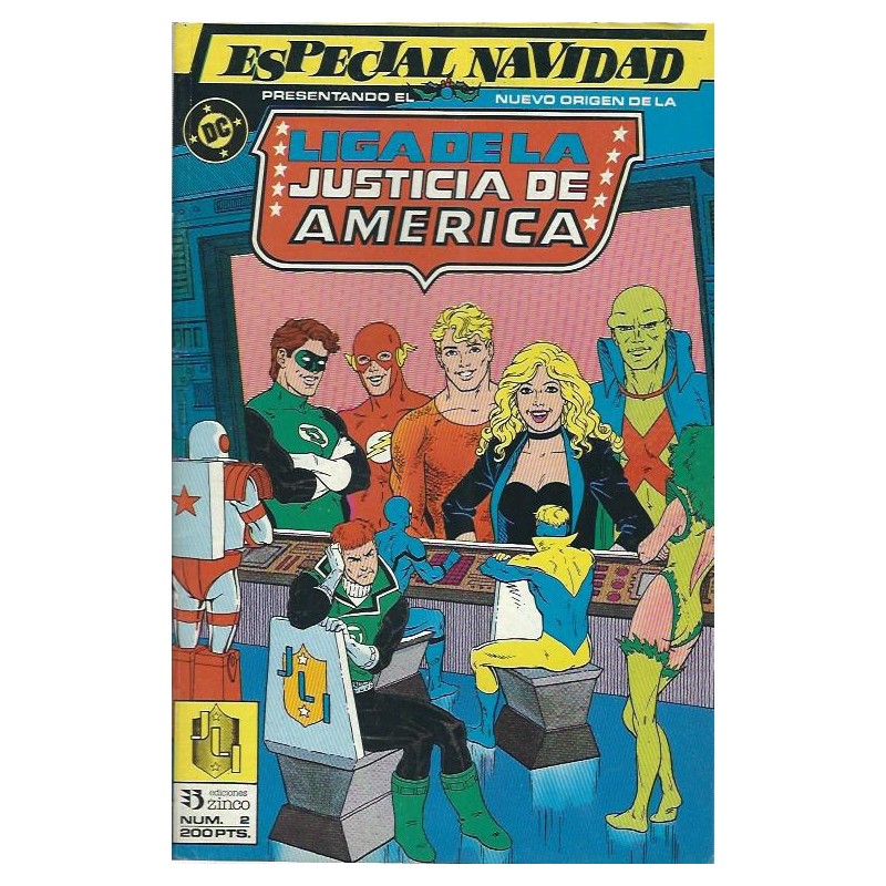 LIGA DE LA JUSTICIA AMERICA ESPECIALES 1 AL 3 ED.ZINCO
