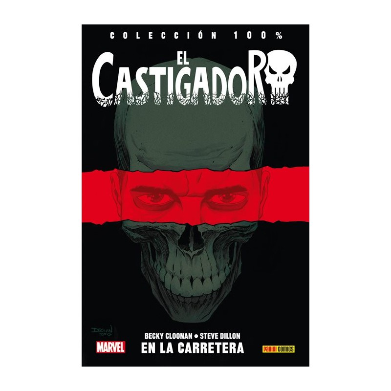 EL CASTIGADOR 1 : EN LA CARRETERA  , COLECCION 100% MARVEL CARTONE ED.PANINI