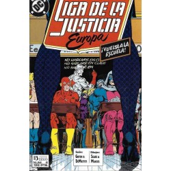 LIGA DE LA JUSTICIA EUROPA Nº 1 AL 18 ED.ZINCO