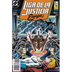 LIGA DE LA JUSTICIA EUROPA Nº 1 AL 18 ED.ZINCO