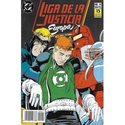 LIGA DE LA JUSTICIA EUROPA Nº 1 AL 18 ED.ZINCO