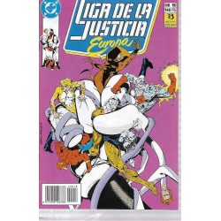 LIGA DE LA JUSTICIA EUROPA Nº 1 AL 18 ED.ZINCO