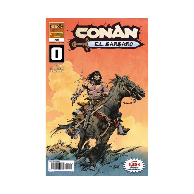 CONAN EL BARBARO Nº 16 A 19 ,Nº 0 AL 3,ETAPA  ZUB , DE LA TORRE ...