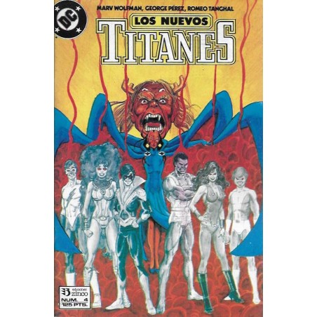 LOS NUEVOS TITANES VOL.2 Nº 1 AL 5 ED.ZINCO