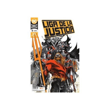LIGA DE LA JUSTICIA Nº 1 AL 5 (ETAPA SCOTT SNYDER ) Nº 79 AL 83 ED.ECC COMIC-BOOK