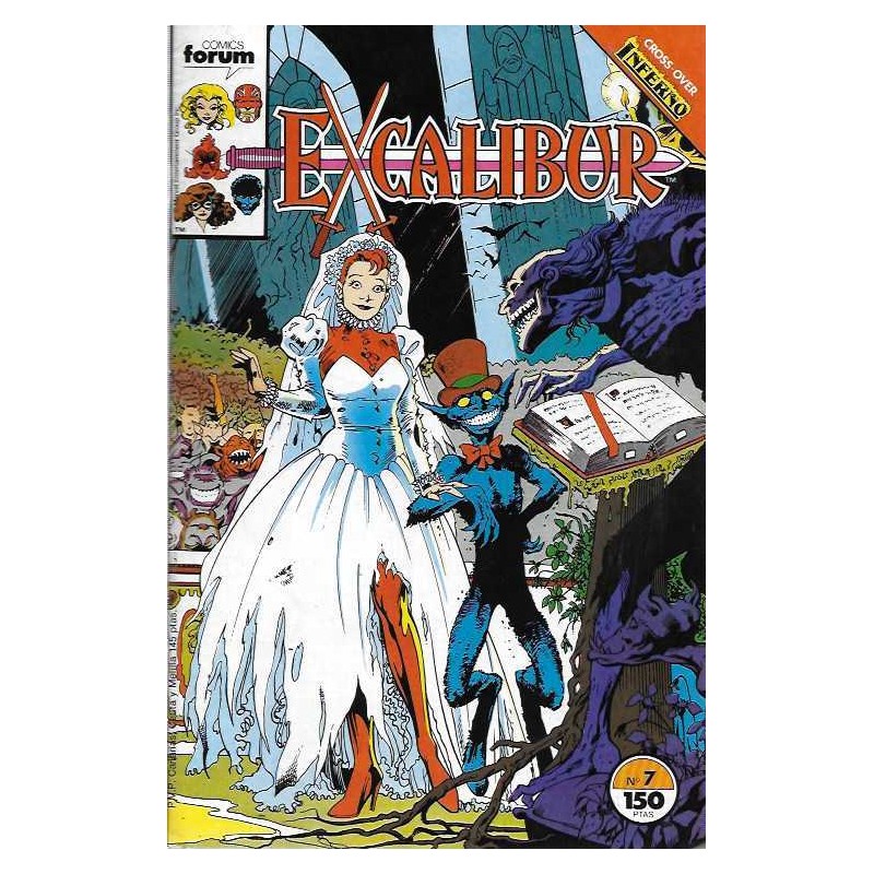 EXCALIBUR VOL.1 Nº 1 AL 16 MAS LOS 2 PRIMEROS PRESTIGIOS POR CHRIS CLAREMONT Y ALAN DAVIS Y ARTHUR ADAMS