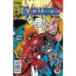 EXCALIBUR VOL.1 Nº 1 AL 16 MAS LOS 2 PRIMEROS PRESTIGIOS POR CHRIS CLAREMONT Y ALAN DAVIS Y ARTHUR ADAMS
