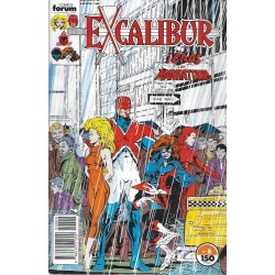 EXCALIBUR VOL.1 Nº 1 AL 16 MAS LOS 2 PRIMEROS PRESTIGIOS POR CHRIS CLAREMONT Y ALAN DAVIS Y ARTHUR ADAMS