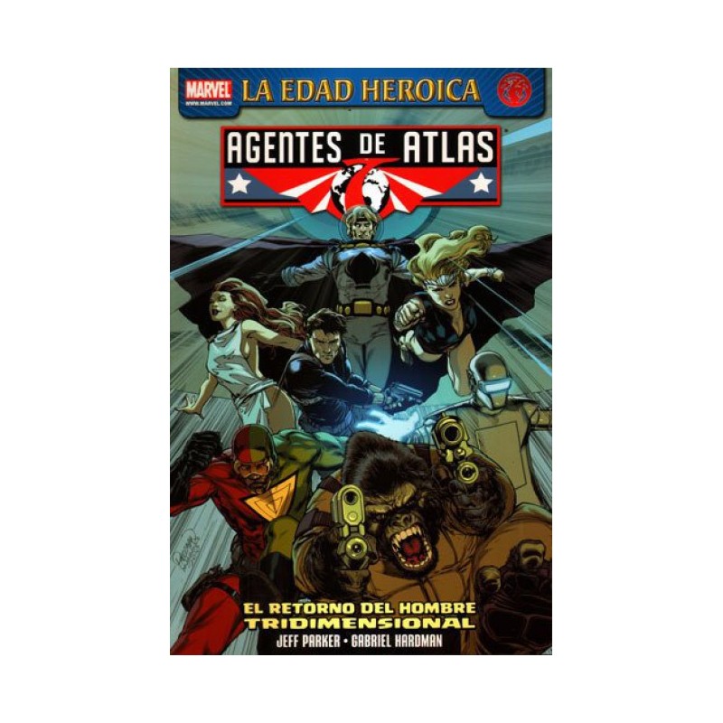 AGENTES DE ATLAS Nº 4 y 5 : MARCADA POR LOS DIOSES Y EL RETORNO DEL HOMBRE TRIDIMENSIONAL
