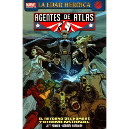 AGENTES DE ATLAS Nº 4 y 5 : MARCADA POR LOS DIOSES Y EL RETORNO DEL HOMBRE TRIDIMENSIONAL