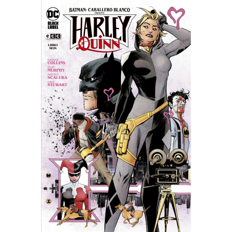 BATMAN CABALLERO BLANCO HARLEY QUINN Nº 6