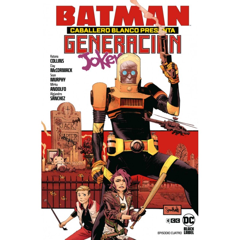 CABALLERO BLANCO PRESENTA BATMAN GENERACION JOKER Nº 1 AL 5 DE 6