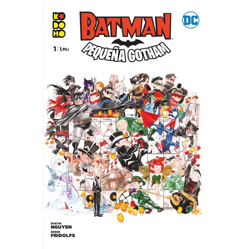 BATMAN PEQUEÑA GOTHAM Nº 1 AL 4