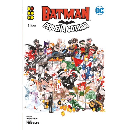 BATMAN PEQUEÑA GOTHAM Nº 1 AL 4