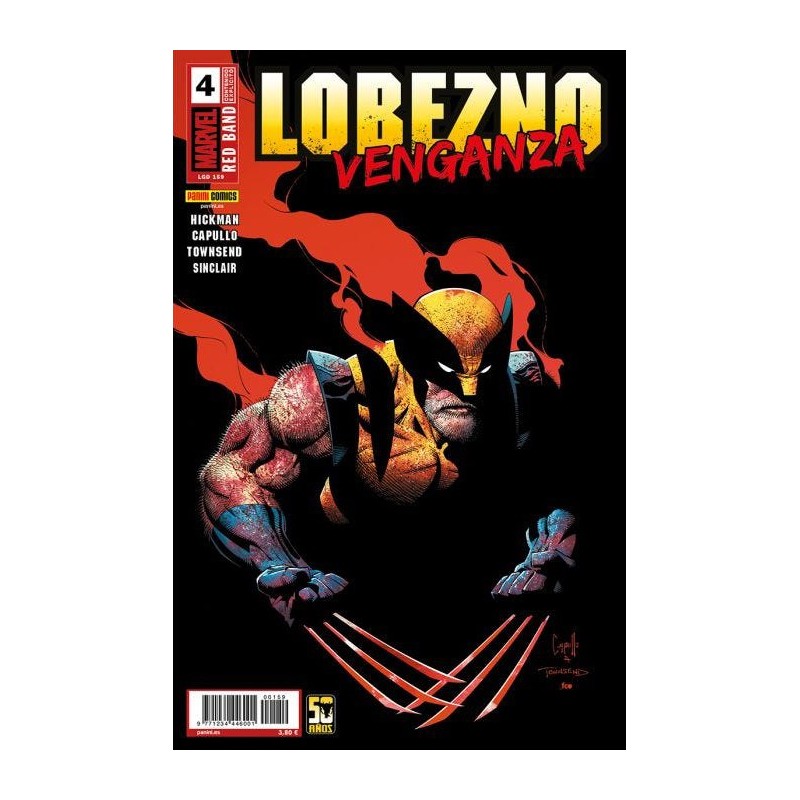 LOBEZNO : VENGANZA Nº 1 A 4 RED BAND