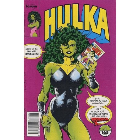 HULKA Nº 1 ED.FORUM POR JOHN BYRNE