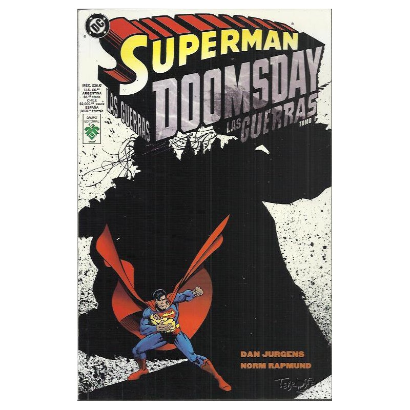 SUPERMAN LAS GUERRAS DOOMSDAY Nº 1 EDICIONES VID , RUSTICA