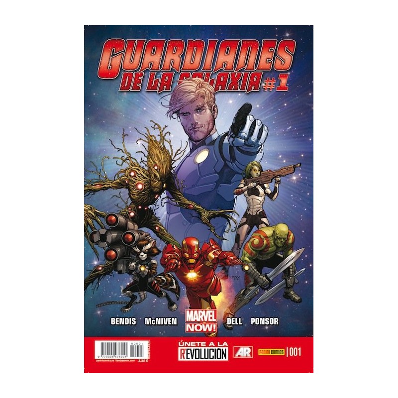 GUARDIANES DE LA GALAXIA Nº 1 ED.PANINI