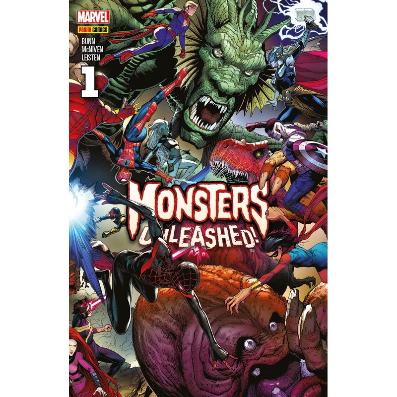 MONSTERS UNLEASHED Nº 1 DE 6 ED.PANINI