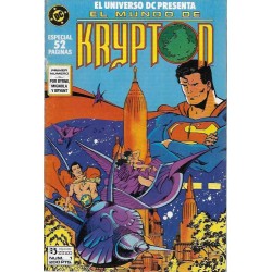 UNIVERSO DC ED.ZINCO Nº 1 Y 2 MUNDO DE KRYPTON , COMPLETA , ( SUPERMAN POR JOHN BYRNE Y MIGNOLA )