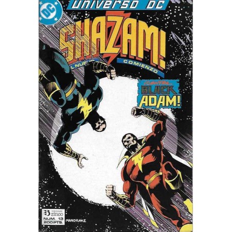UNIVERSO DC Nº 12 Y 13 SHAZAM , EL NUEVO ORIGEN DEL CAPITAN MARVEL , ED.ZINCO