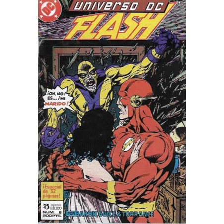 UNIVERSO DC Nº 7 AL 9 FLASH POR MIKE BARON Y JACKSON GUICE