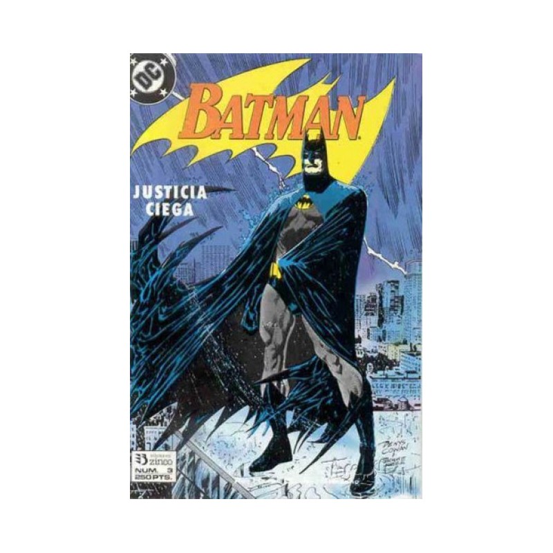 BATMAN JUSTICIA CIEGA Nº 1 AL 3 COL.COMPLETA ED.ZINCO