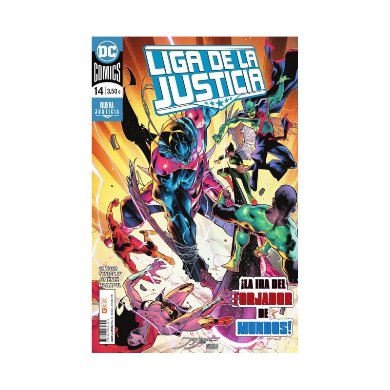 LIGA DE LA JUSTICIA Nº 92 LIGA DE LA JUSTICIA NUEVA JUSTICIA 14