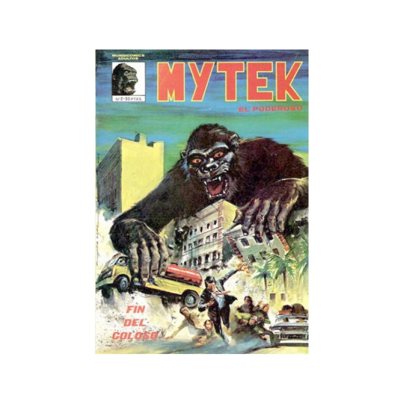 MYTEK Nº 2 EL FIN DEL COLOSO MUNDICOMICS EDITORIAL VERTICE
