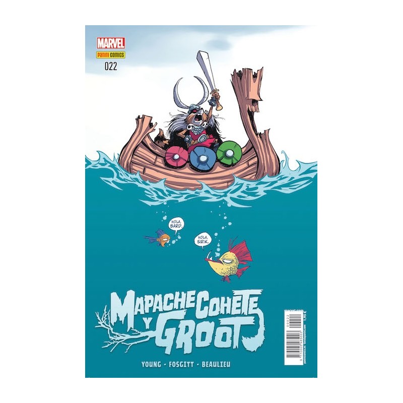 MAPACHE COHETE Y GROOT Nº 22
