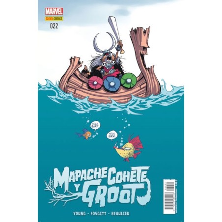 MAPACHE COHETE Y GROOT Nº 22