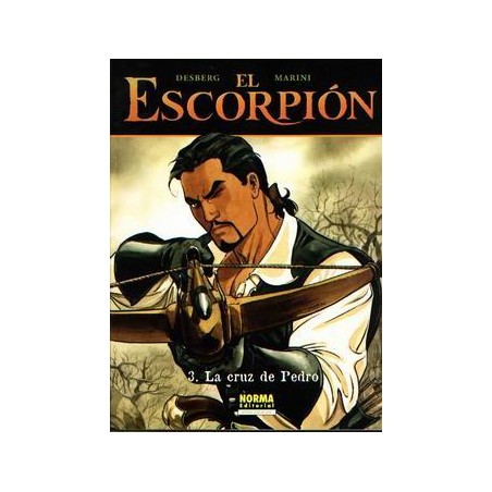 EL ESCORPION 1 AL 7 POR MARINI , ALBUMES TAPA DURA O CARTONE  ( EL Nº 5 ES DE TAPA BLANDA O RUSTICA )