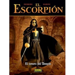 EL ESCORPION 1 AL 7 POR MARINI , ALBUMES TAPA DURA O CARTONE  ( EL Nº 5 ES DE TAPA BLANDA O RUSTICA )