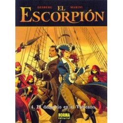 EL ESCORPION 1 AL 7 POR MARINI , ALBUMES TAPA DURA O CARTONE  ( EL Nº 5 ES DE TAPA BLANDA O RUSTICA )