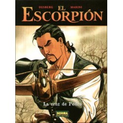 EL ESCORPION 1 AL 7 POR MARINI , ALBUMES TAPA DURA O CARTONE  ( EL Nº 5 ES DE TAPA BLANDA O RUSTICA )