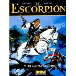 EL ESCORPION 1 AL 7 POR MARINI , ALBUMES TAPA DURA O CARTONE  ( EL Nº 5 ES DE TAPA BLANDA O RUSTICA )