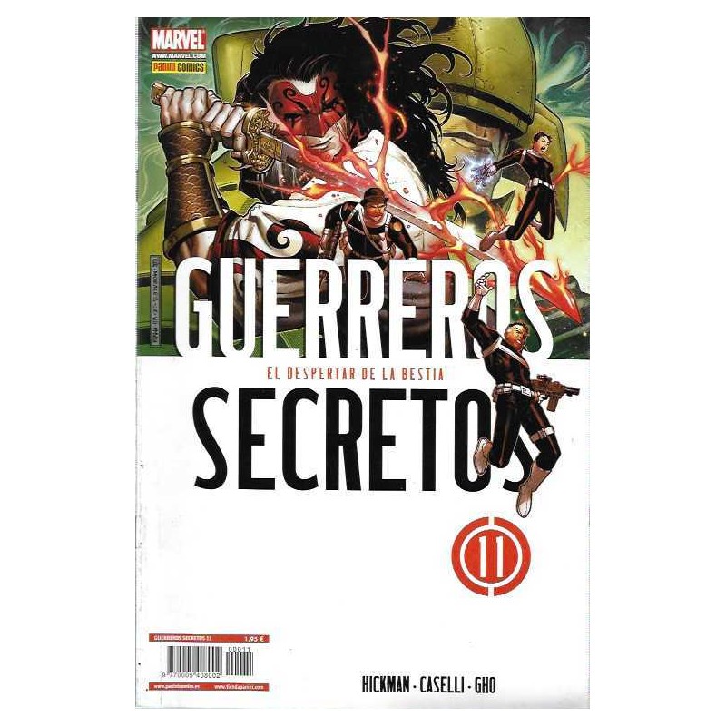 GUERREROS SECRETOS Nº 11 ED.PANINI