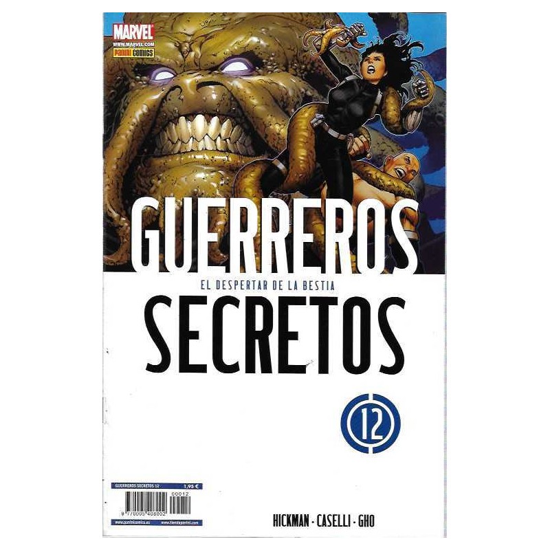 GUERREROS SECRETOS Nº 12 ED.PANINI