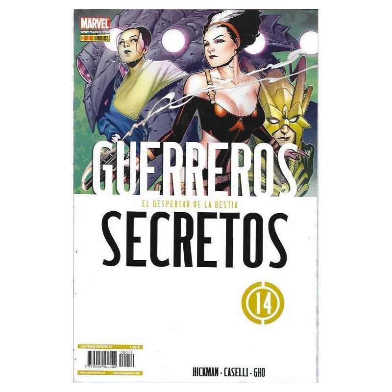 GUERREROS SECRETOS Nº 14 ED.PANINI