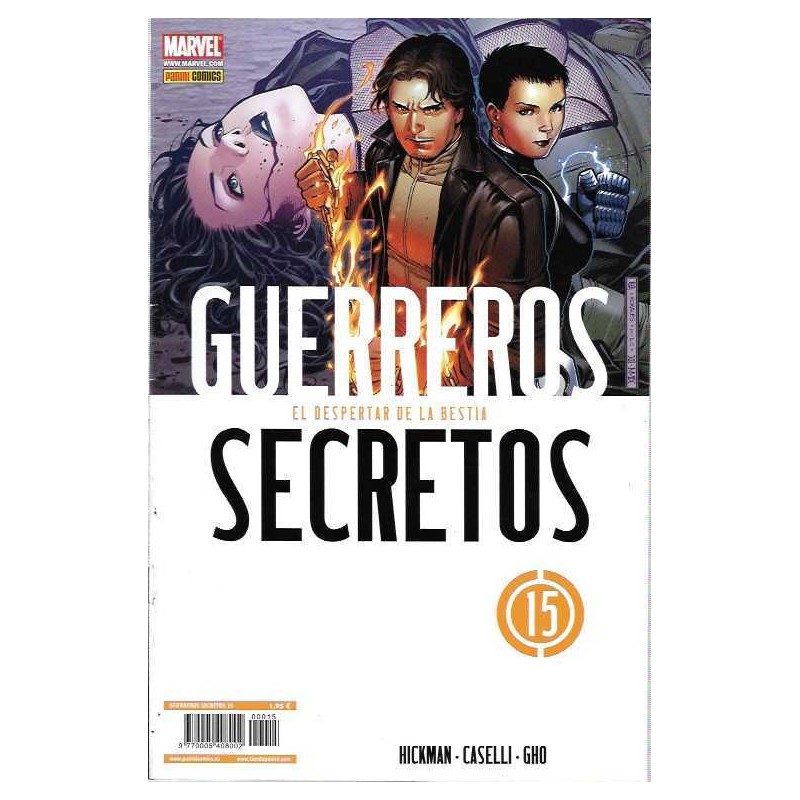 GUERREROS SECRETOS Nº 15 ED.PANINI