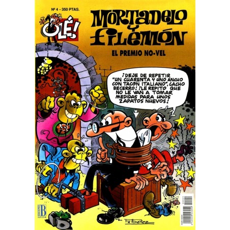 COLECCION OLE nº 4 MORTADELO Y FILEMON : EL PREMIO NO-VEL