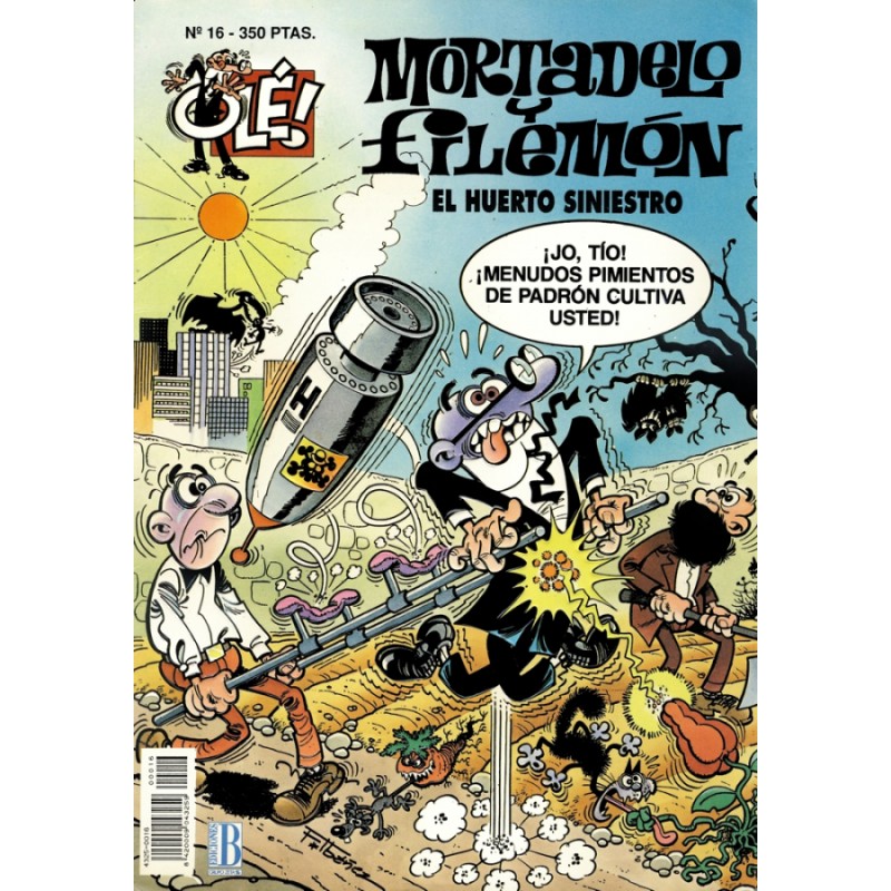COLECCION OLE nº 16 MORTADELO Y FILEMON : EL HUERTO SINIESTRO