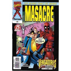 MASACRE VOL.1 COL.COMPLETA Nº 1 AL 31 EDITORIAL FORUM