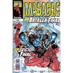 MASACRE VOL.1 COL.COMPLETA Nº 1 AL 31 EDITORIAL FORUM